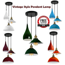 Vintage 3 Way Cluster Pendant