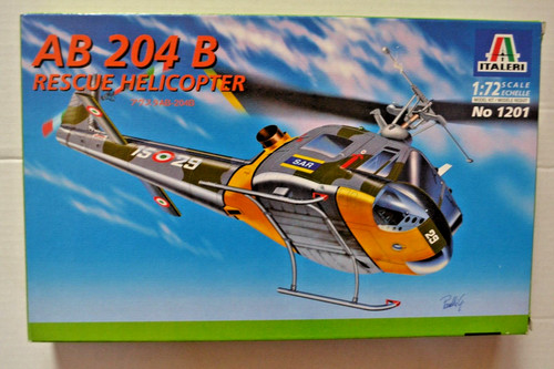 1201 italeri 204b huey - 1201, ab-204b