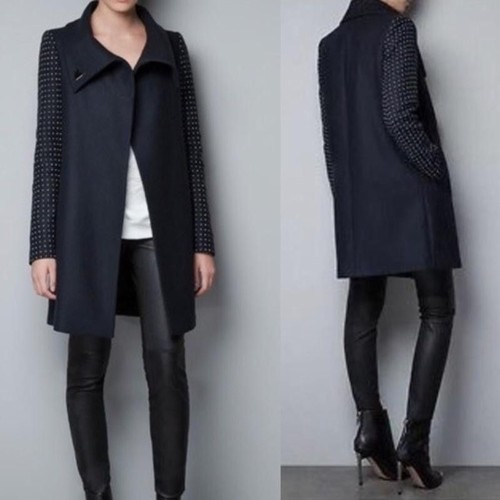 Zara woman navy blue - navy,