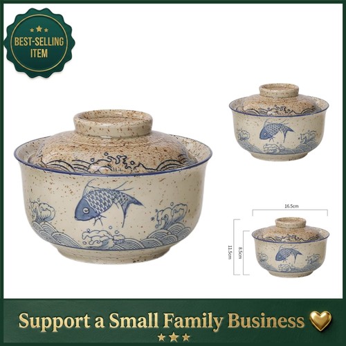 Versatile ceramic ramen bowl - ramen,
