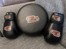 UKTC Little Tiger Cubs Taekwondo Focus Pad And Gloves Boxing Training