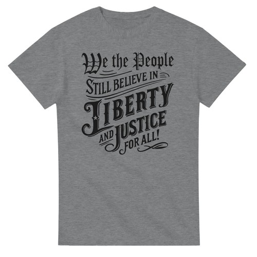 The people still believe - we, in