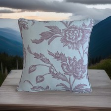 A 16 Inch cushion cover in Laura Ashley Lloyd Chalk Pink  Fabric