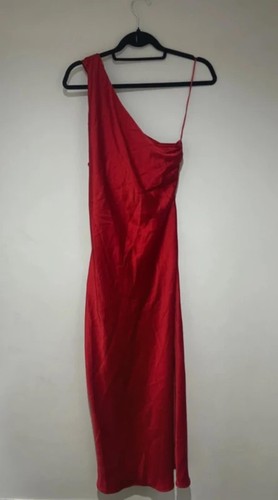 Zara red small dress - , satin