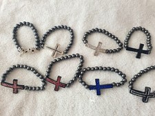 Job lot 42 pcs Diamante cross