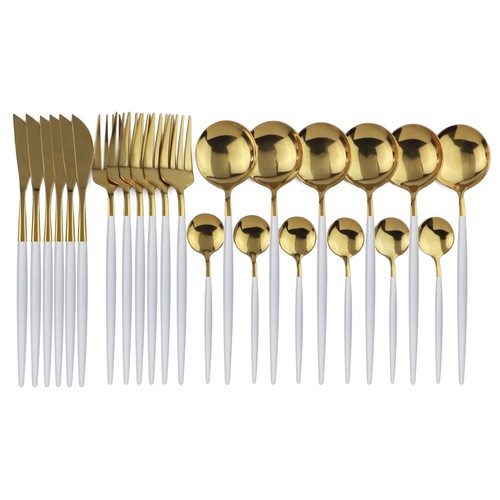 Stainless steel cutlery set - cutlery,