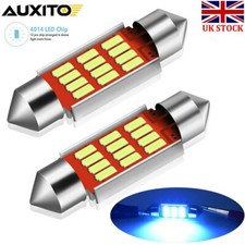 2PCS Blue 36mm 5050 SMD LED