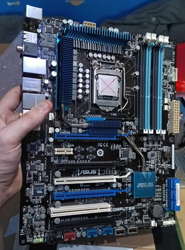 Asus p7p55ws rare way - asus,