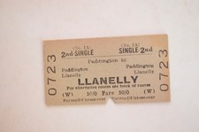 Railway Ticket BRB Paddington