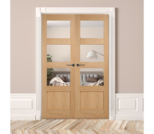 Internal rebated french - , doors