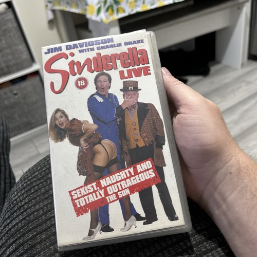 Sinderella live vhs - sinderella,