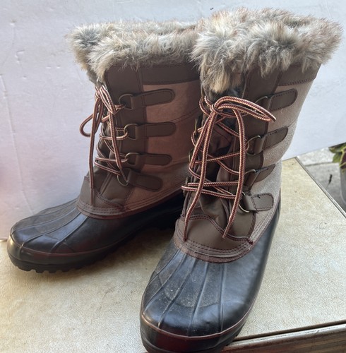 Khombu boots women round - boots,