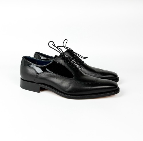 Barker harding black calf - black, &