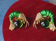 Vintage Art Deco Gold&Green