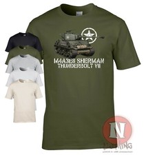 Sherman tank t-shirt M4A3E8