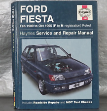 Haynes Ford Fiesta Service and Repair Manual (89-95) Hardcover Book Used