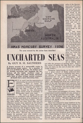 Uncharted seas the - uncharted, in
