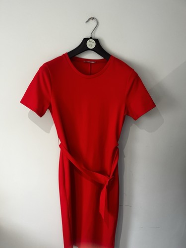 Red zara dress - zara, dress,