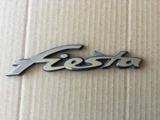 Ford Fiesta Car Badge - Mk4 - Vintage Emblem - Rear - Boot