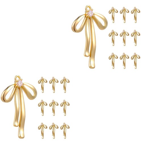 20pcs durable copper bowknot - durable,