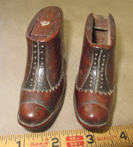 Antique 19thc carved treen - antique,