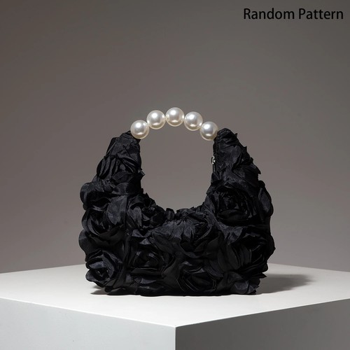 Elegant floral pearl evening - floral,