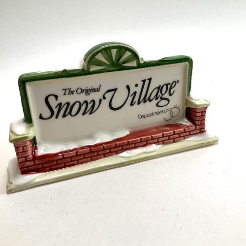 Dept snow village - 56,