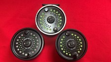 Leeda Dragonfly 100 Fly Fishing Reel. Dia 3 3/4 inch. Disc Drag. 2 Spare Spools.