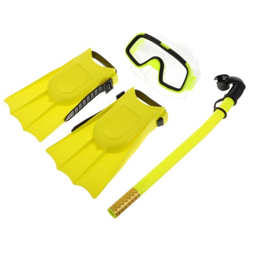 Flippers and snorkel set - flippers,