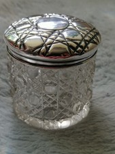 Silver and Cut Glass Vanity