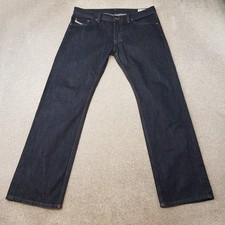 Diesel Mens Jeans 36x33 Blue