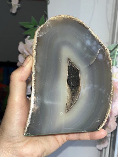 Large agate geode with - large, huge