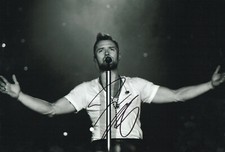 Signed RONAN KEATING 12"X8"