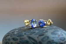 AAA Tanzanite18k Gold Earrings