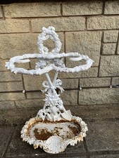 Antique Vintage Cast Iron Walking Stick/Umbrella Stand. Possibly French.