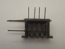 4mm Scale Manual Lever Frame Assembly 4 Levers Plastic Good Used Condition