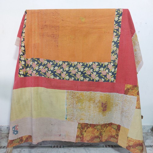 Boho kantha quilt - boho,