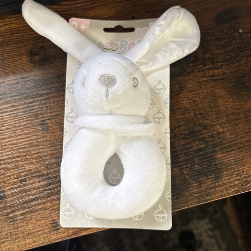 Baby bunny rabbit rattle - baby,