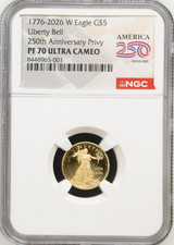 1776-2026 W Proof $5 American