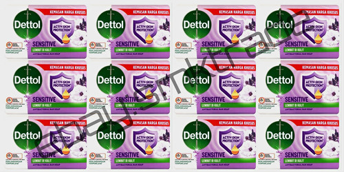 12x100g dettol sensitive - dettol,