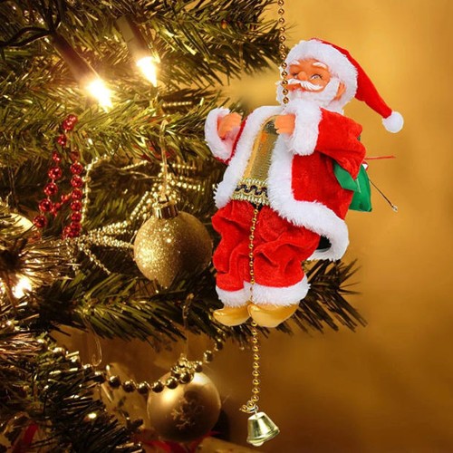 Electric christmas santa - electric, claus