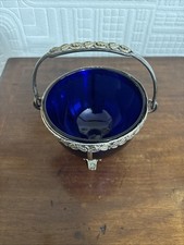 Beautiful Antique Brass Basket