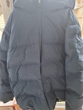 Boys Hooded  Puffer Coat Navy 10 Zara 