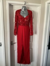 Virgos Lounge Size 8 Red