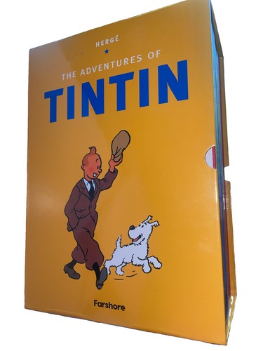 Tintin paperback boxed set - tintin, 23