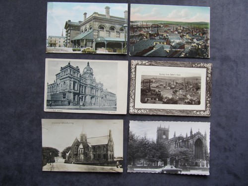 Old postcards burnley - 6,
