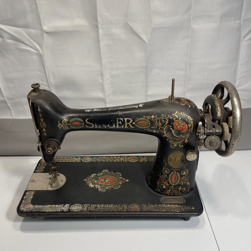 Vtg antique singer treadle - vtg,
