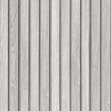 Hode Grey Wood Panel Wallpaper Wood Effect Vinyl Wrap Self Adhesive, 3D Slat...