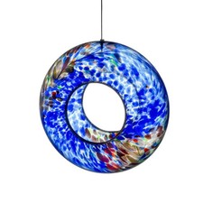 Handcrafted Blue  glass bird