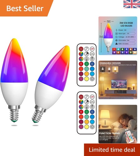 Color changing led e14 candle - led,